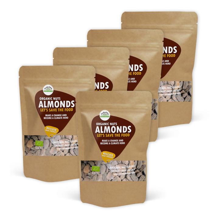 Mandel Premium RAW ØKO 1kg 5stk pakke i gruppen OUTLET 20-80% / Save The Food 40-80% hos Rawfoodshop Scandinavia AB (SFRNOT1000431ESET)
