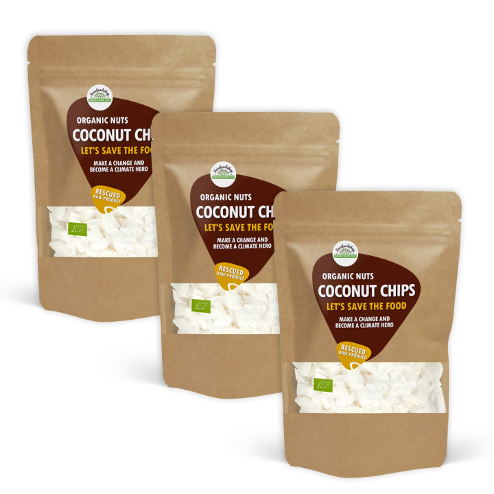 Kokoschips RAW ØKO 500g x 3 pakker i gruppen Råvarer & Drikke / Nøtter / Kokosnøtt hos Rawfoodshop Scandinavia AB (SFRNOT200411E500-SET3)