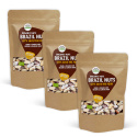 Paranøtter Delt RAW ØKO 1kg x 3 pakker
