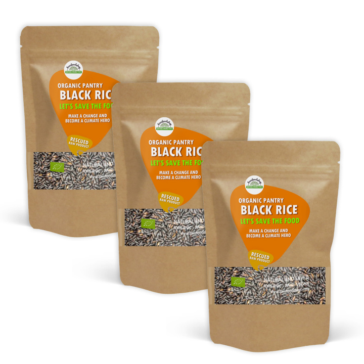 Svart Ris ØKO 1kg x 3 pakker i gruppen Råvarer & Drikke / Spiskammer / Ris og bygg hos Rawfoodshop Scandinavia AB (SFSVR501-SET3)