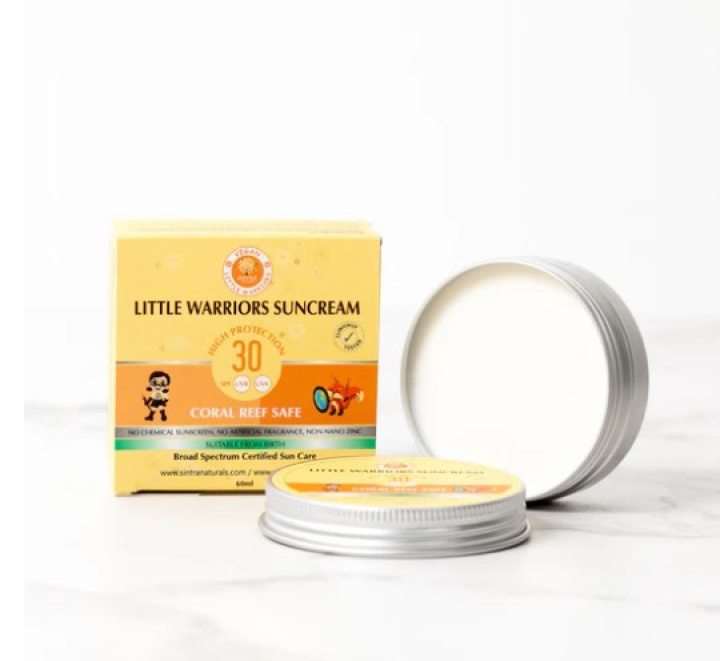 Solkrem SPF 30 60ml i gruppen Hud & Kropp / Ansikte / Solbeskyttelse hos Rawfoodshop Scandinavia AB (SINTRA13)