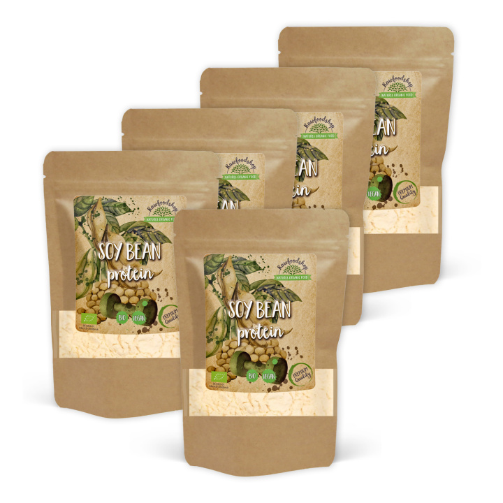 Soyaprotein 90% ØKO 500g x 5 pakker i gruppen Råvarer & Drikke / Helsekost / Proteinpulver hos Rawfoodshop Scandinavia AB (SJP50-SET5)