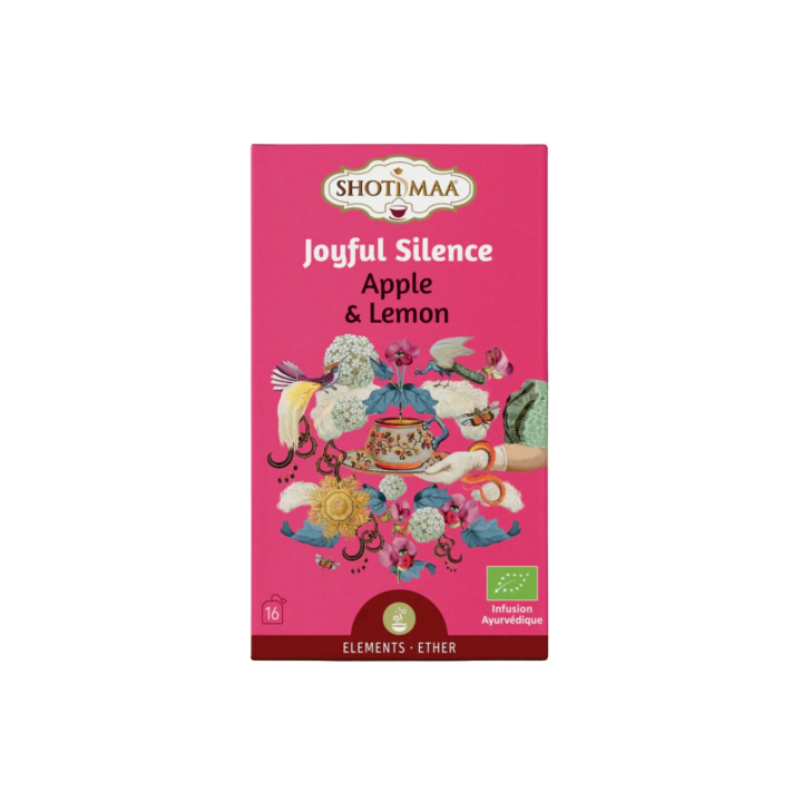 Eple & Sitron Urtete ØKO 16 x 2g i gruppen Råvarer & Drikke / Drikkevarer / Te hos Rawfoodshop Scandinavia AB (SKU-047)