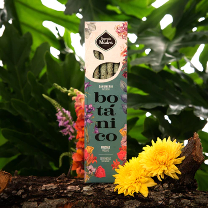 Røkelse Botanico Fresia 6stk i gruppen Hjem & Sjel / Stemning & duft / Røkelse hos Rawfoodshop Scandinavia AB (SKU-072)