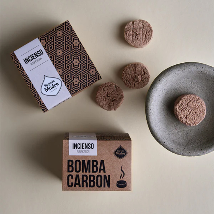 Røkelsekull Purification 12stk i gruppen Hjem & Sjel / Stemning & duft / Røkelse hos Rawfoodshop Scandinavia AB (SKU-155)