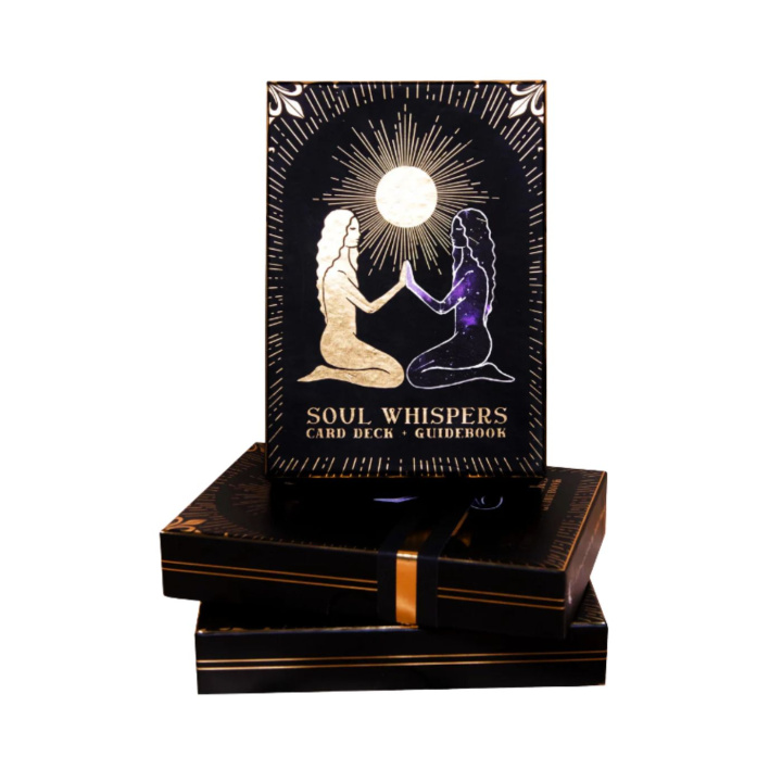 Soul Whispers Kortstokk Affirmasjon i gruppen Hjem & Sjel / Harmonisk livsstil / tarotkort hos Rawfoodshop Scandinavia AB (SOULWHISP01)