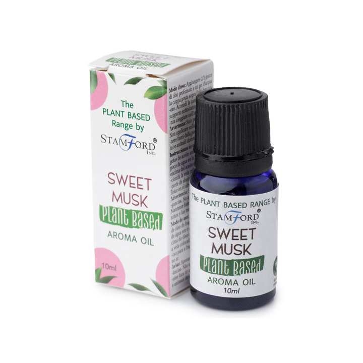 Aromaolje Plantebasert Sweet Musk 10ml i gruppen Hjem & Sjel / Stemning & duft / Duftolje hos Rawfoodshop Scandinavia AB (SPBAO-06)