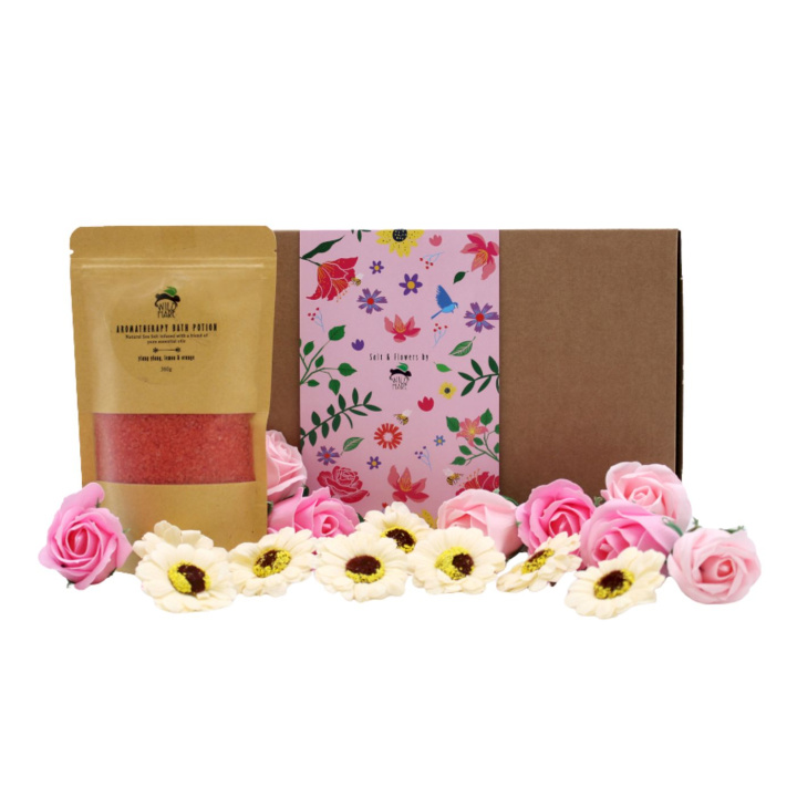 Gavesett Spa – Ylang Ylang & Sitron i gruppen Hud & Kropp / Bad & Spa / Badesalt hos Rawfoodshop Scandinavia AB (SSSET-03)