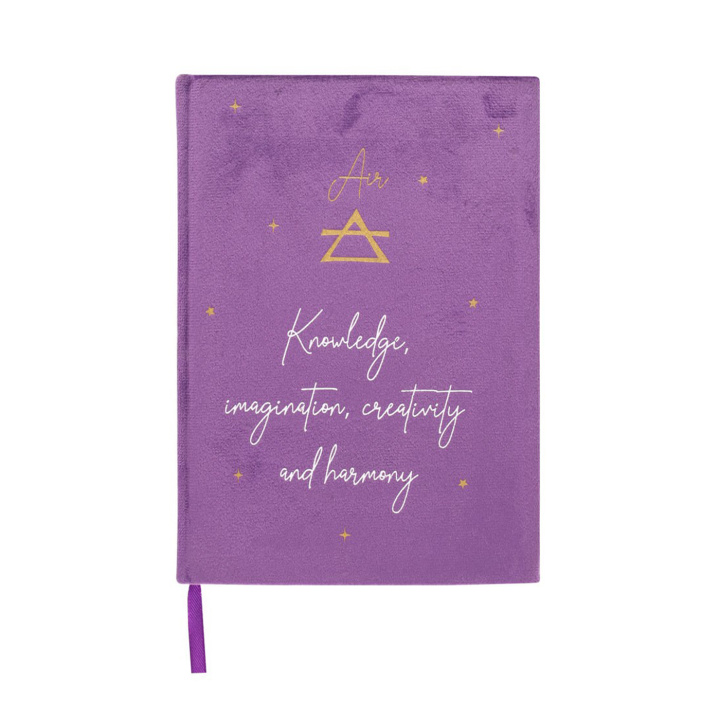 Notisbok Element Luft A5 i gruppen Hjem & Sjel / Harmonisk livsstil / Bøker hos Rawfoodshop Scandinavia AB (ST_78122)