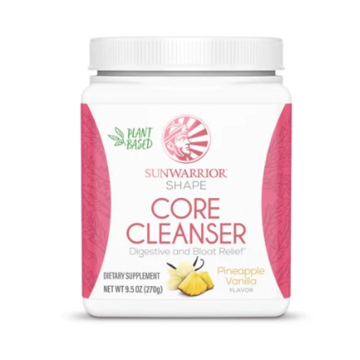 Sunwarrior Shape Core Cleanser Pineapple Vanilla 270g i gruppen Kosttilskudd / Bruksområde / Mage og tarm hos Rawfoodshop Scandinavia AB (SW244)