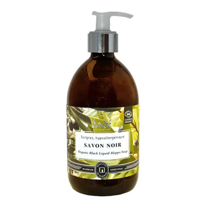 Flytende Alepposåpe 500ml ØKO Svart i gruppen Hud & Kropp / Kropp / Håndsåpe hos Rawfoodshop Scandinavia AB (TADLIQUID5749)