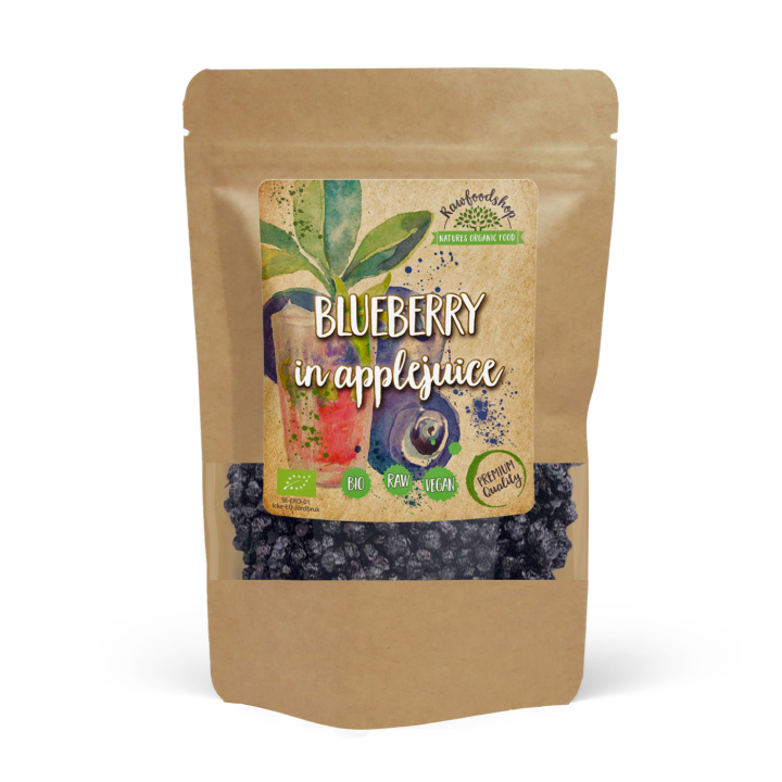 Blåbær ØKO 100g i gruppen Råvarer & Drikke / Frukt og bær / Blåbær hos Rawfoodshop Scandinavia AB (TBB10)