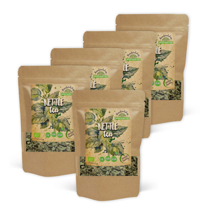 Brennesle Te ØKO 50g x 5 pakker i gruppen Råvarer & Drikke / Drikkevarer / Te hos Rawfoodshop Scandinavia AB (TE04-SET5)