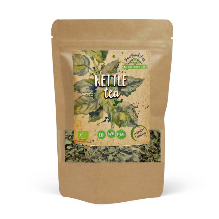 Brennesle Te ØKO 50g i gruppen Råvarer & Drikke / Drikkevarer / Te hos Rawfoodshop Scandinavia AB (TE04)