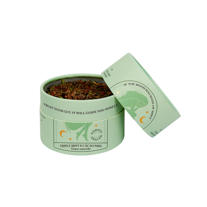 Te Mynte og kakao ØKO 80g i gruppen Råvarer & Drikke / Drikkevarer / Te hos Rawfoodshop Scandinavia AB (TEAMINT)