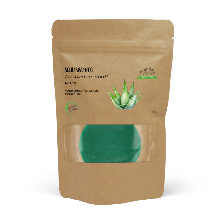 Sjampobar Aloe Vera 60g i gruppen OUTLET 20-80% / Hud & Kropp 20-50% / Kampanj- Hud & kropp hos Rawfoodshop Scandinavia AB (UWHSS02)