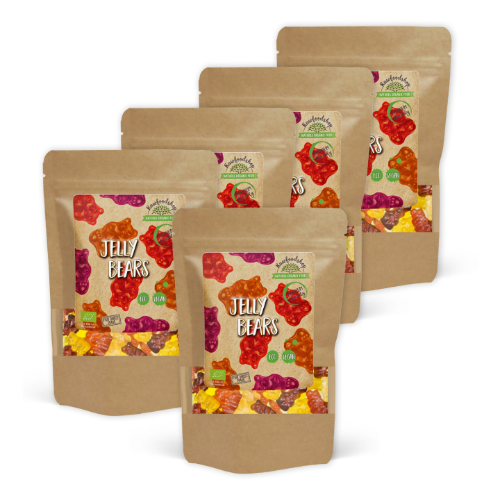 Godis Bjørner ØKO 100g x 5 pakker i gruppen Råvarer & Drikke / Godteri og sjokolade / Sukkertøy hos Rawfoodshop Scandinavia AB (VEGGOD01-SET5)