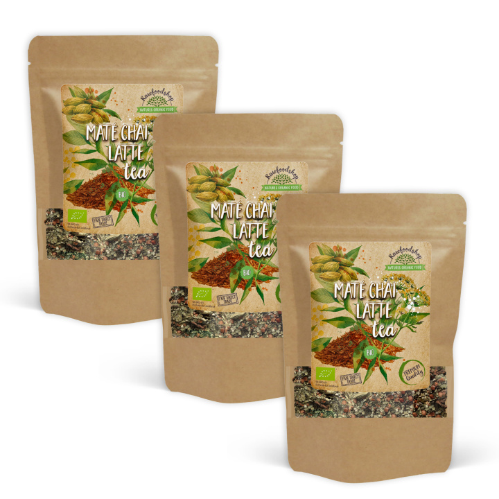 Chai Latte Maté-te ØKO 70 g x 3 stk i gruppen Råvarer & Drikke / Drikkevarer / Te hos Rawfoodshop Scandinavia AB (YM101770-SET3)