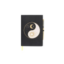 Notatbok Yin Yang med Kulepenn Svart Obsidian