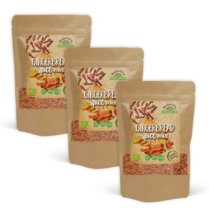 Pepperkakekrydder ØKO 100g x 3 pakker i gruppen Råvarer & Drikke / Spiskammer / Krydder & Salt hos Rawfoodshop Scandinavia AB (ZFN02361-SET3)